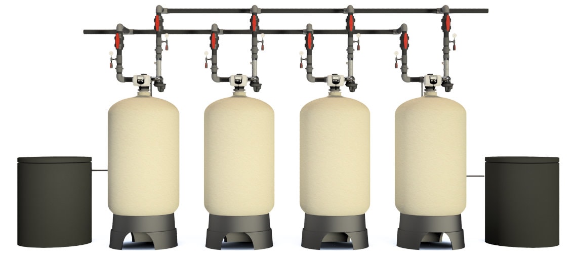 Excalibur industrial water softener