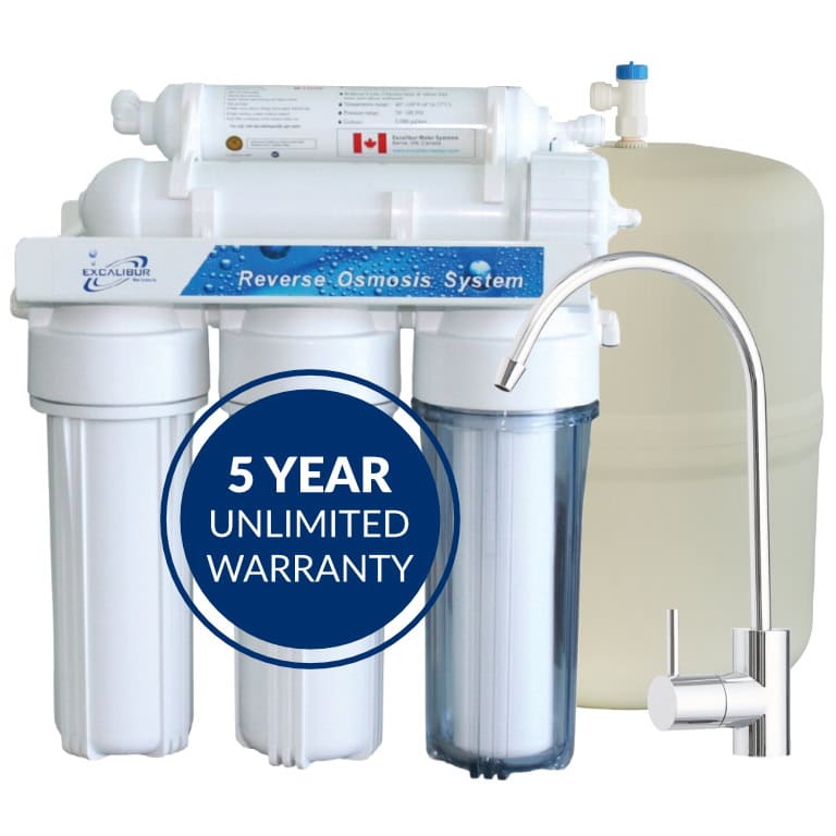 Excalibur Superior 5-Stage Reverse Osmosis System